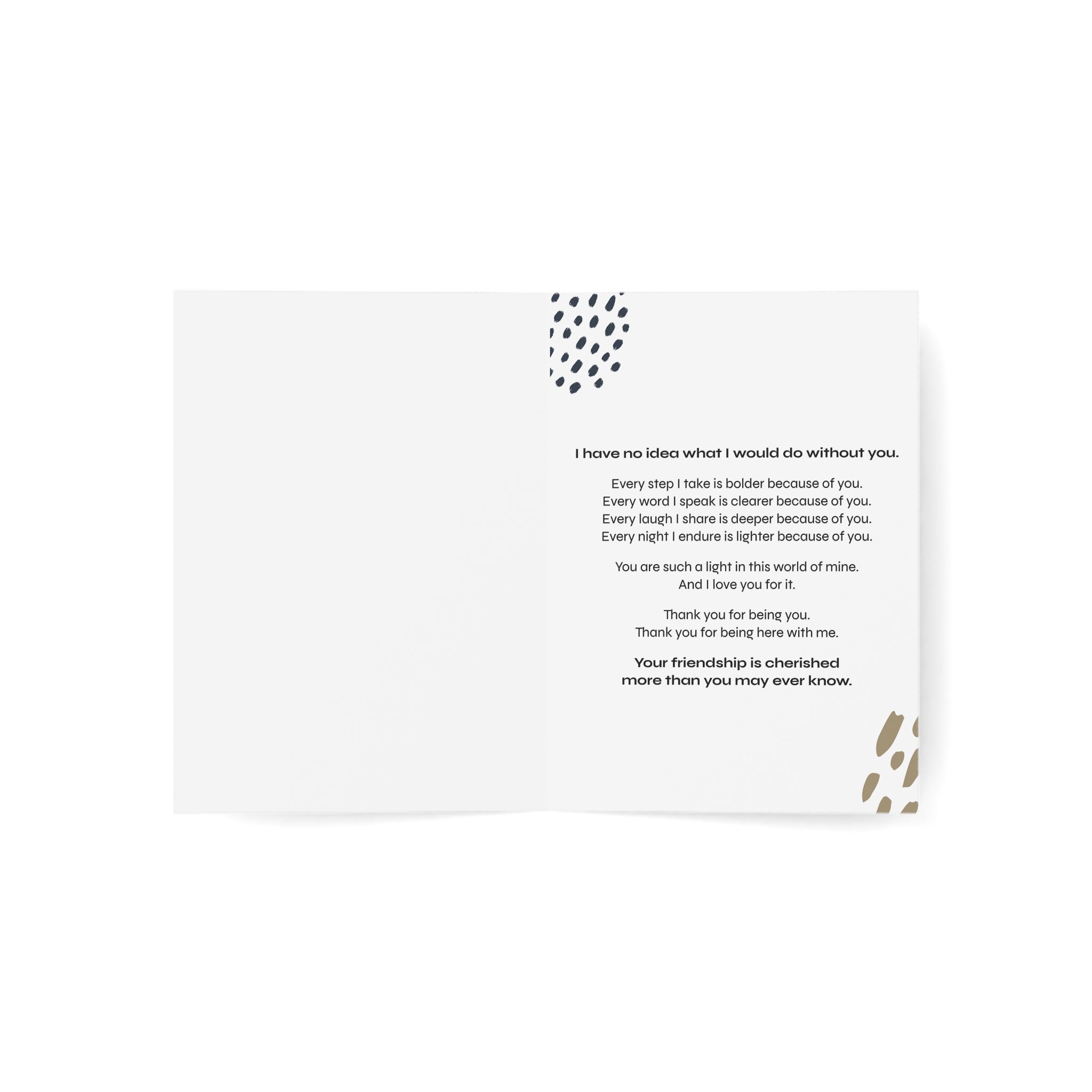 To My Sister | Greeting Cards (1, 10, 30, and 50pcs)