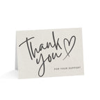 Thank You  | Greeting Cards (1, 10, 30, and 50pcs)