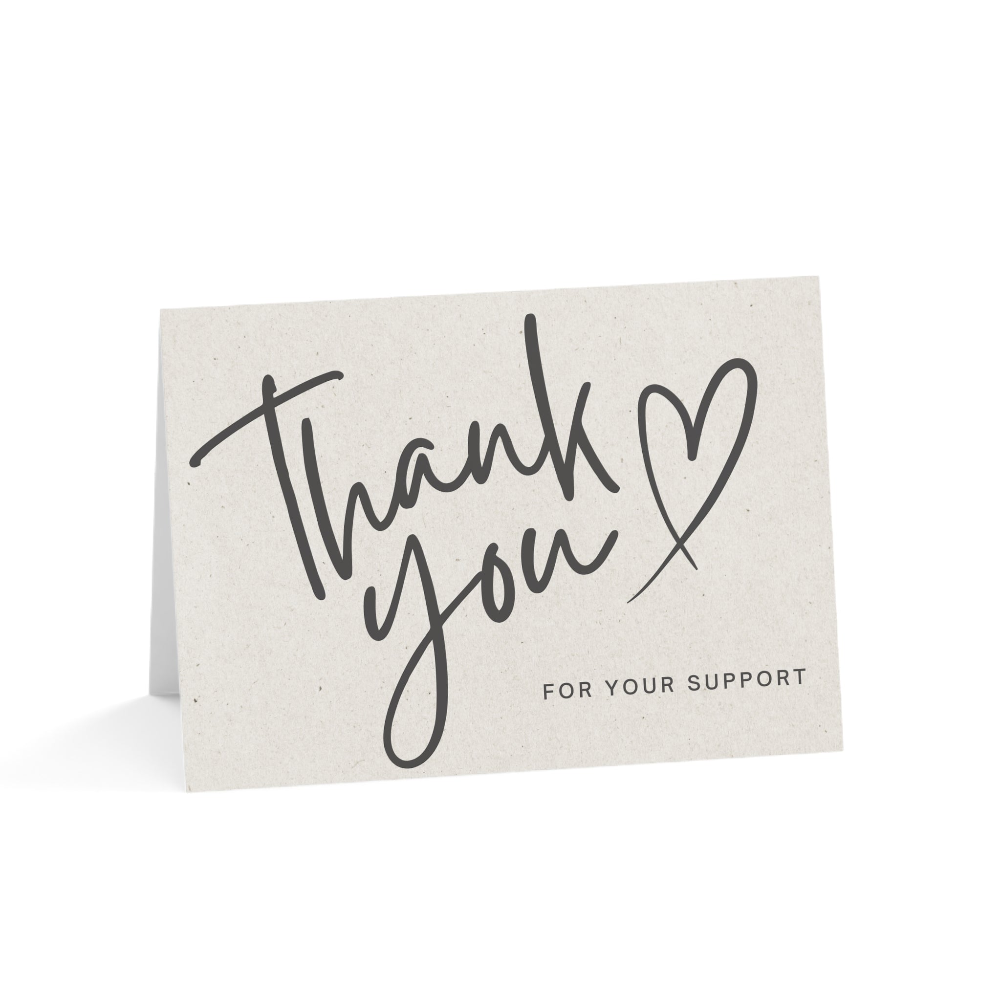Thank You  | Greeting Cards (1, 10, 30, and 50pcs)