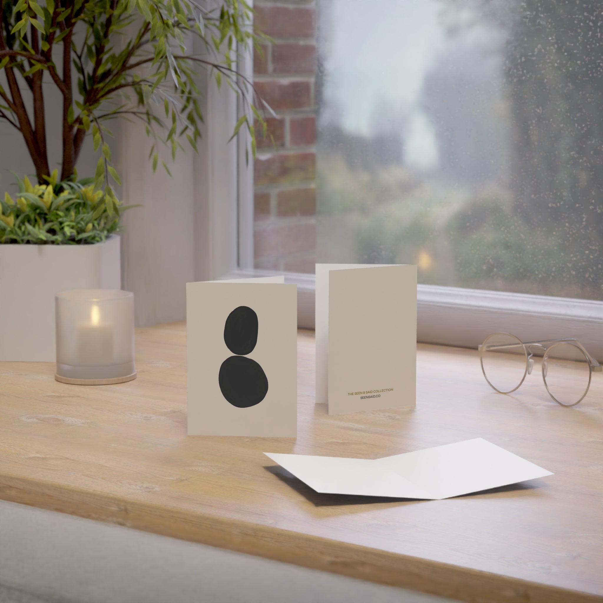 Reflective | Blank Cards | Greeting Cards (10, 30, and 50pcs)