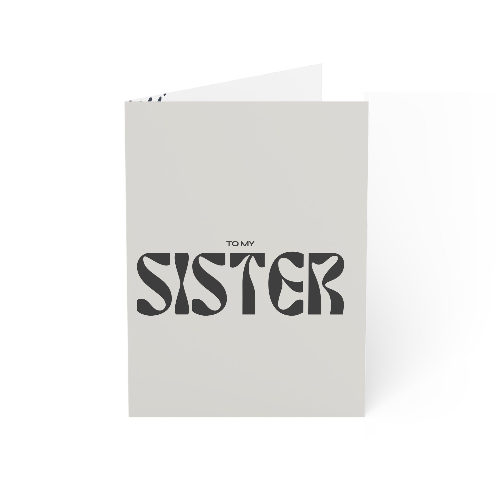 To My Sister | Greeting Cards (1, 10, 30, and 50pcs)