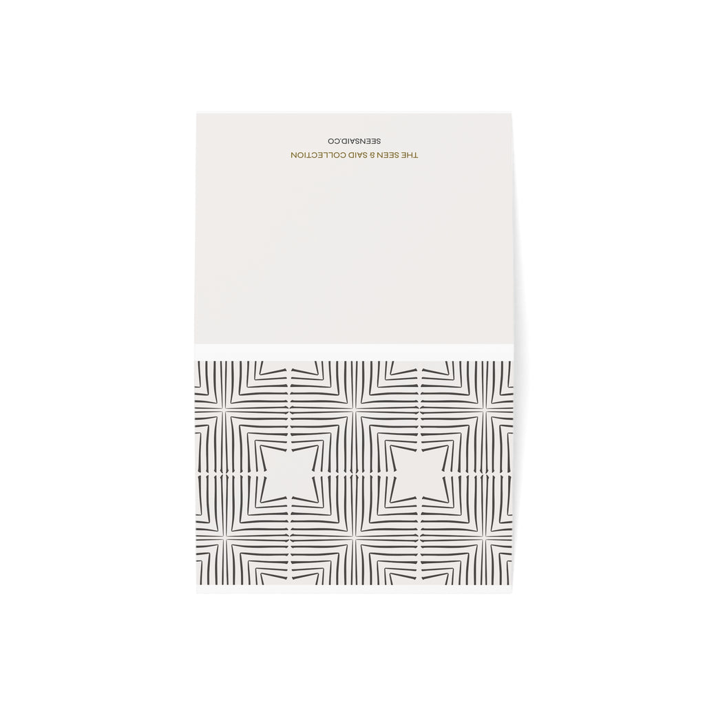 Calm | Blank Card | Greeting Cards (10, 30, and 50pcs)