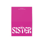 To My Sister (Pink)  | Greeting Cards (1, 10, 30, and 50pcs)