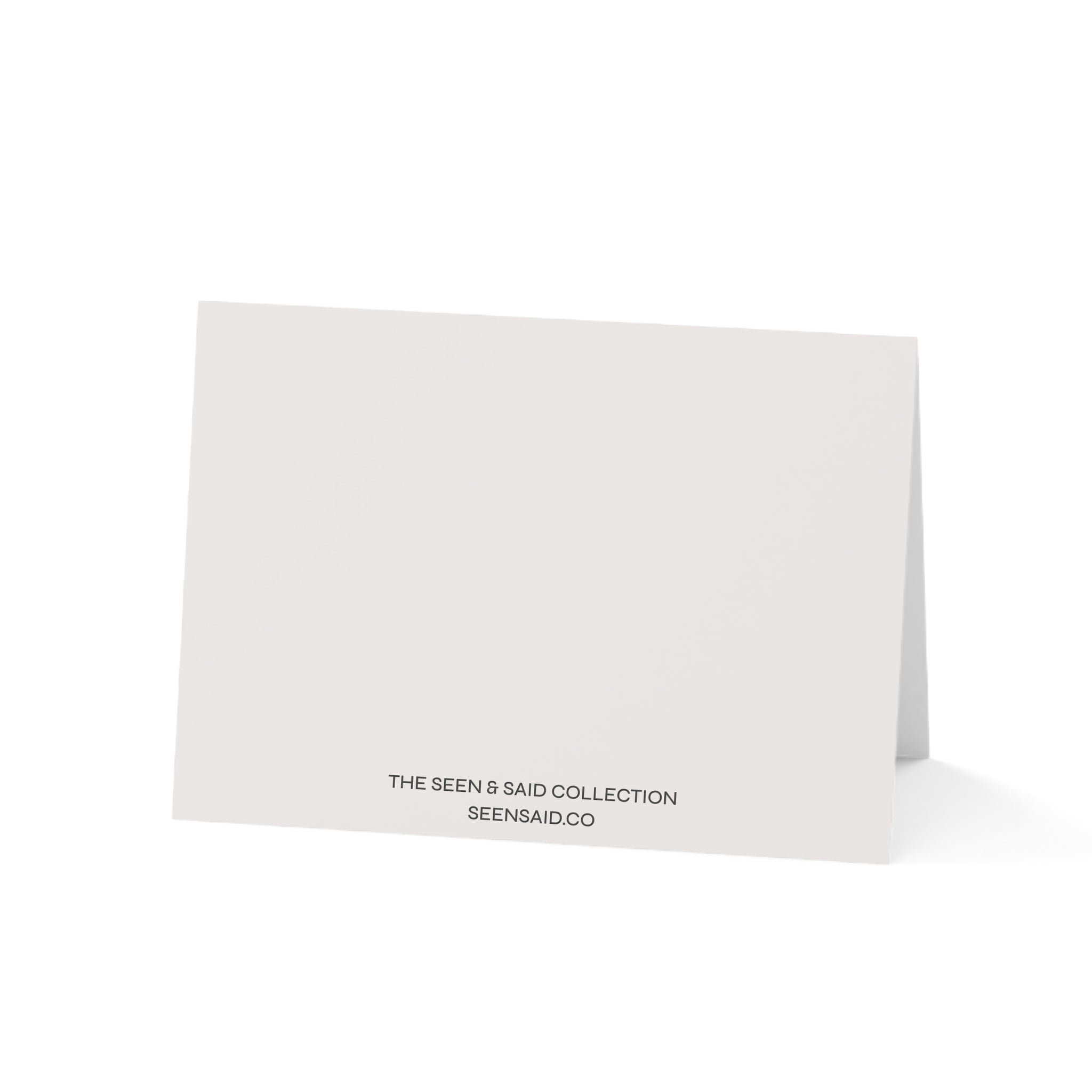 I See You, Care Card (Beige) | Greeting Cards (1, 10, 30, and 50pcs)
