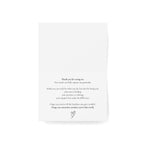 Thank You  | Greeting Cards (1, 10, 30, and 50pcs)