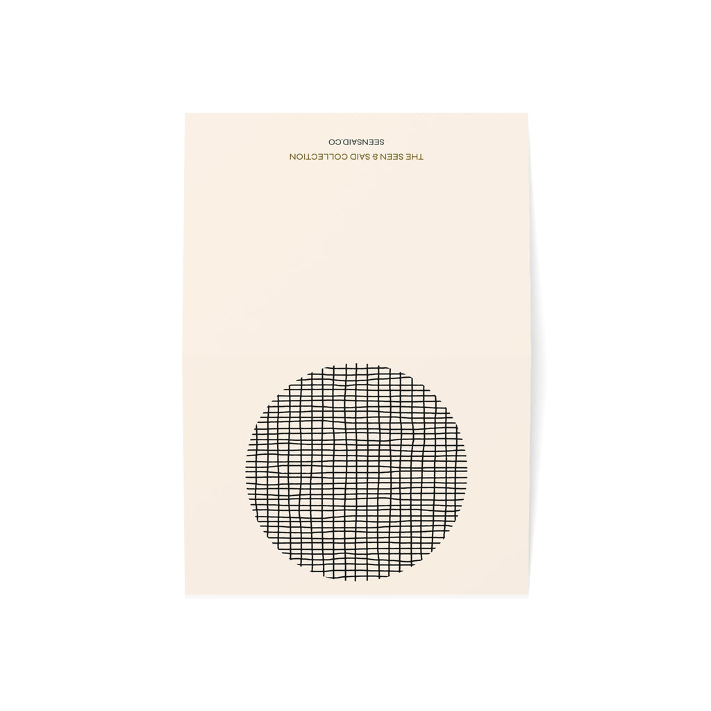 Crossroads | Blank Card | Greeting Cards (10, 30, and 50pcs)