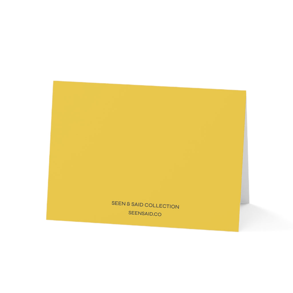 To My Sister (Gold)  | Greeting Cards (1, 10, 30, and 50pcs)